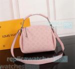Knockoff L---V Babylone BB Pink Genuine Leather Ladies Handbag